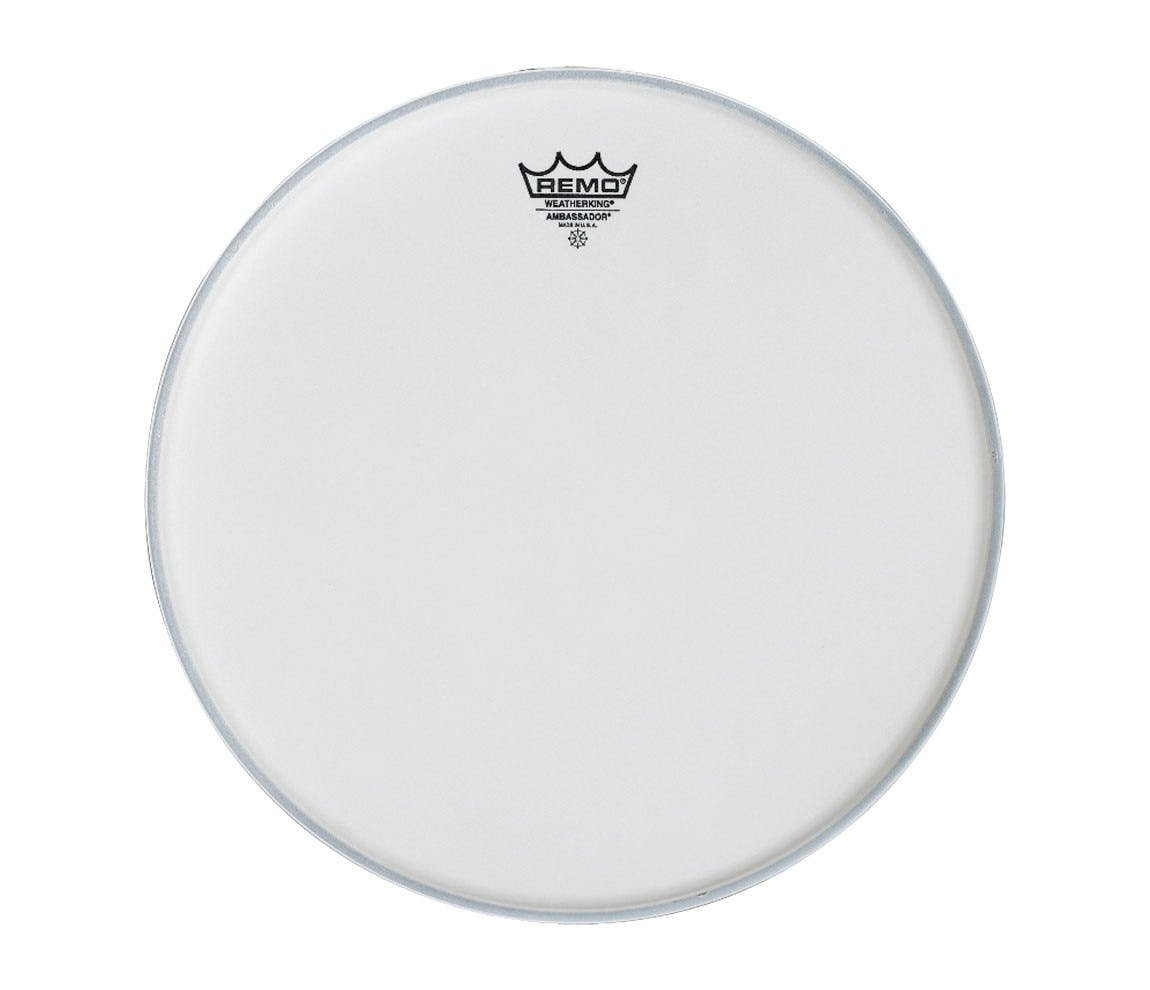 Remo Ambassador Smooth White 22" Bass Drum Head - Image 4