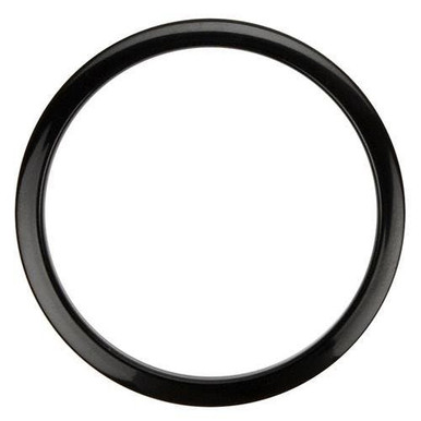 Bass Drum O's Black 4"