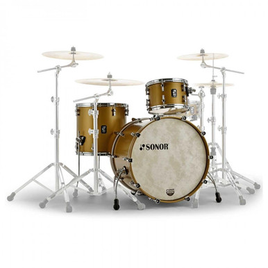 Sonor SQ1 320 Shell Pack 20" Satin Gold Metallic