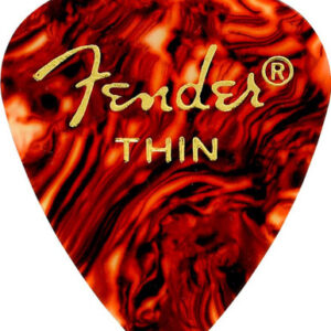 Fender Thin Pick Shell Pack of 12