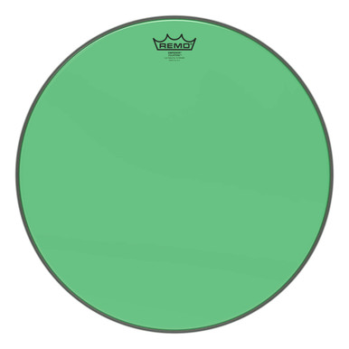 Remo Emperor Colortone Batter Drum Head - Green - 18"