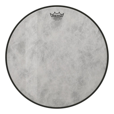 Remo Powerstroke 3 Fiberskyn Diplomat Felt Tone Bass Drum Head -18"