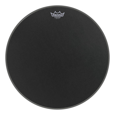 Remo Powerstroke 3 Black Suede Bass Drum Head - 20"