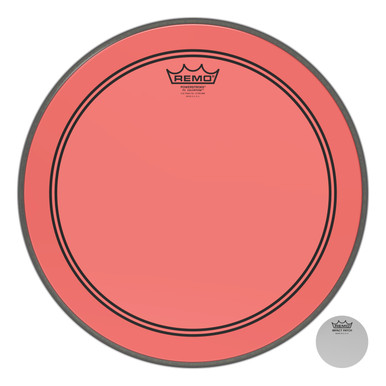 Remo 16 " Powerstroke P3 Colortone Batter Drum Head - Red