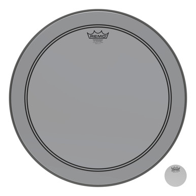 Remo Powerstroke 3 Colortone Bass Drum Head - Smoke - 18"