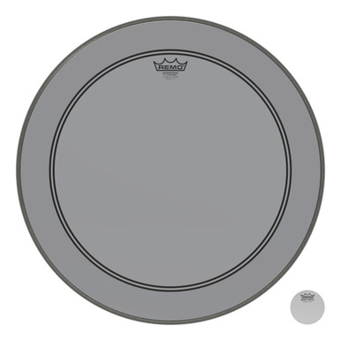 Remo Powerstroke 3 Colortone Bass Drum Head - Smoke - 22"