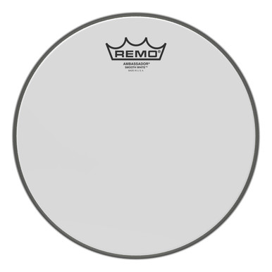 Remo 10" Ambassador Smooth White Tom / Snare Head