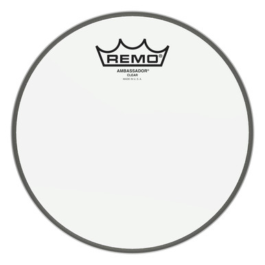 Remo 8" Ambassador Clear Tom Head