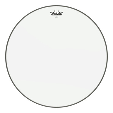 Remo 20" Ambassador Clear Floor Tom Head