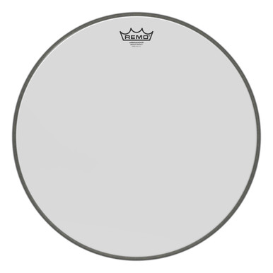 Remo 18" Ambassador Smooth White Bass Drum Head