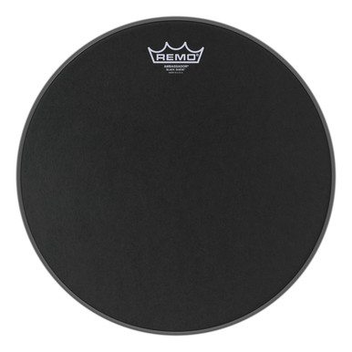 Remo 12" Black Suede Ambassador Tom / Snare Head