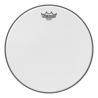 Remo 14" White Suede Ambassador Tom / Snare / Floor Tom Head