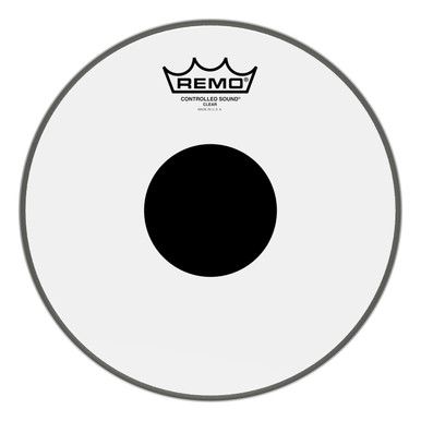 Remo 10" CS Clear Tom / Snare Head with Black Dot