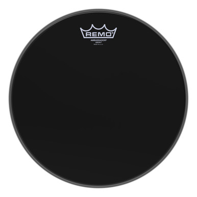 Remo 12 Ebony Ambassador Tom/ Snare Head.
