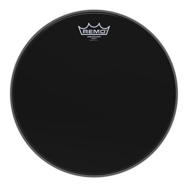 Remo 13" Ebony Ambassador Tom / Snare Head