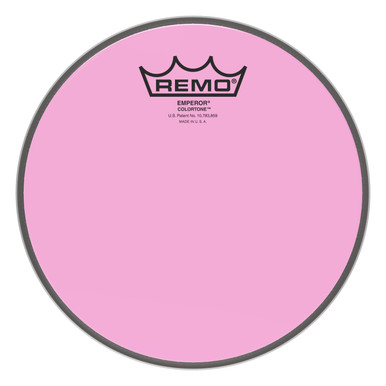 Remo Emperor Colortone Batter Drum Head - Pink - 8"