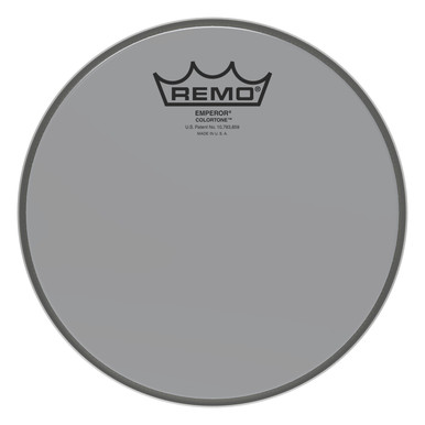 Remo Emperor Colortone Batter Drum Head - Smoke - 8"