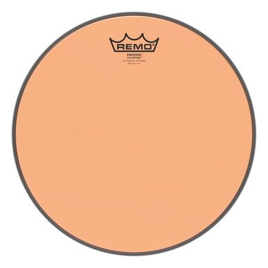 Remo Emperor Colortone Batter Drum Head - Orange - 12"