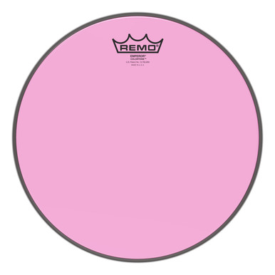 Remo Emperor Colortone Batter Drum Head - Pink - 12"