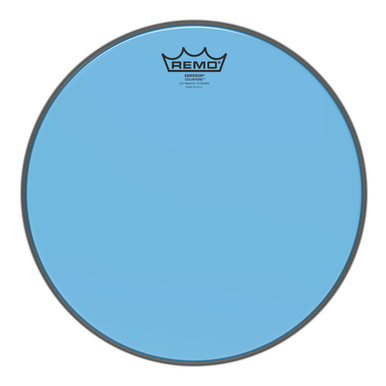 Remo Emperor Colortone Batter Drum Head - Blue - 13"