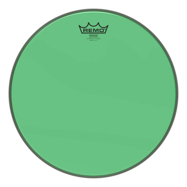 Remo Emperor Colortone Batter Drum Head - Green - 14"