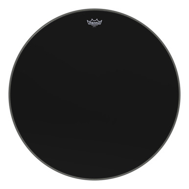 Remo 28" Ebony Ambassador Bass Drum Head