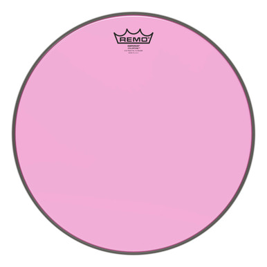 Remo Emperor Colortone Batter Drum Head - Pink - 15"