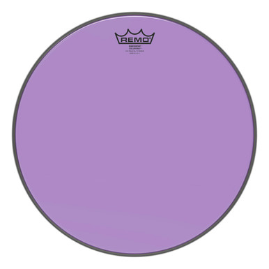 Remo Emperor Colortone Batter Drum Head - Purple - 15"