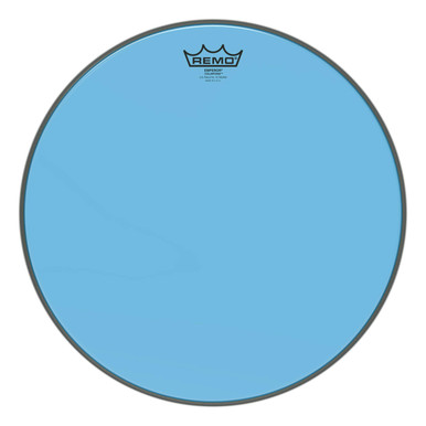 Remo Emperor Colortone Batter Drum Head - Blue - 16"