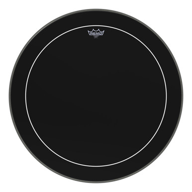 Remo 26" Ebony Pinstripe Bass Drum Head