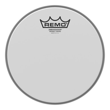 Remo 8" Vintage-A Ambassador Coated Tom Head