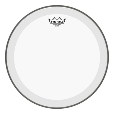 Remo Powerstroke 4 Clear Tom / Snare / Floor Tom Head with Double Layer - 15"