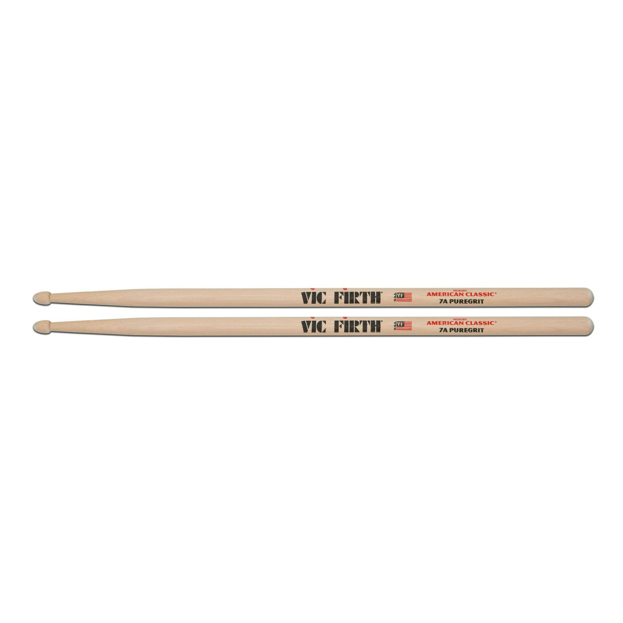 Vic Firth American Classic 7A PureGrit Drumsticks - Image 4