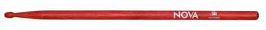Vic Firth Nova 5B Wood Tip Drumsticks in Red