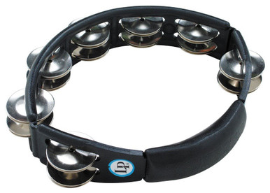 LP Cyclops Tambourine Hand Held Steel Black