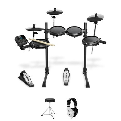 Alesis Turbo Mesh Electronic Drum Kit Bundle Package