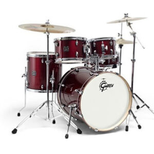 Gretsch Energy 20" Drum Kit in Wine Red inc Cymbals