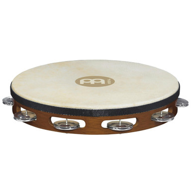 Meinl Headed Wood Tambourine with Aluminum Jingles