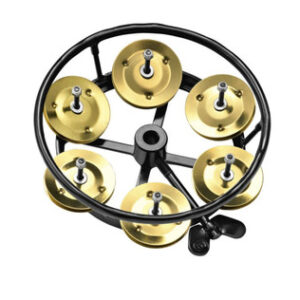Meinl Hi Hat Tambourine with Brass Jingles