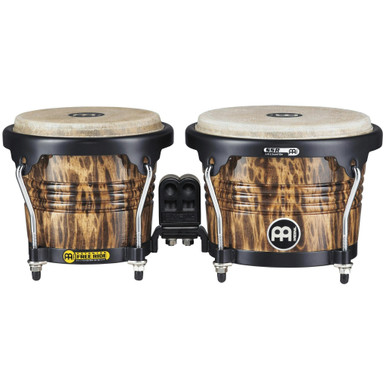 Meinl 6.75" & 8" Free Ride Designer Bongos in Leopard Burl