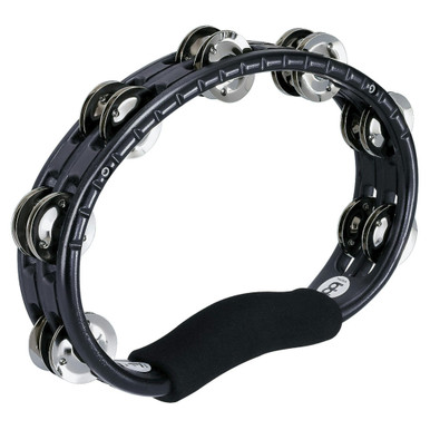 Meinl ABS Tambourine with Steel Jingles in Black