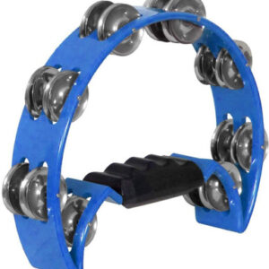 Stagg Cutaway Tambourine 16 Jing Blue