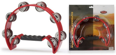 Stagg Cutaway Tambourine 16 Jing Red