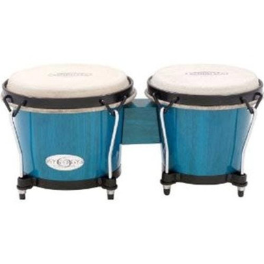 Toca 6" & 6Â¾" Bongos in Bahama Blue