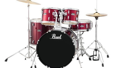 Pearl Roadshow 22" Drum Kit in Red Wine