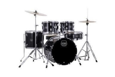 Mapex Comet 18 Drum Kit in Dark Black