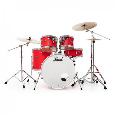 Pearl Decade Maple 22 Drum Kit in Matte Racing Red
