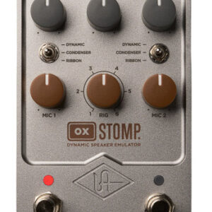 Universal Audio UAFX OX Stomp Dynamic Speaker Emulator Pedal