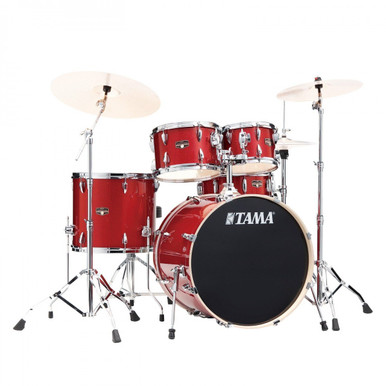 Tama Imperialstar 22 Drum Kit in Burnt Red Mist