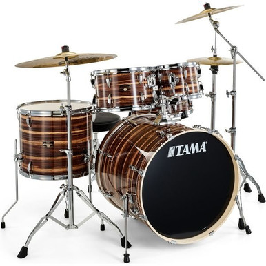 Tama Imperialstar 22 Drum Kit in Coffee Teak Wrap